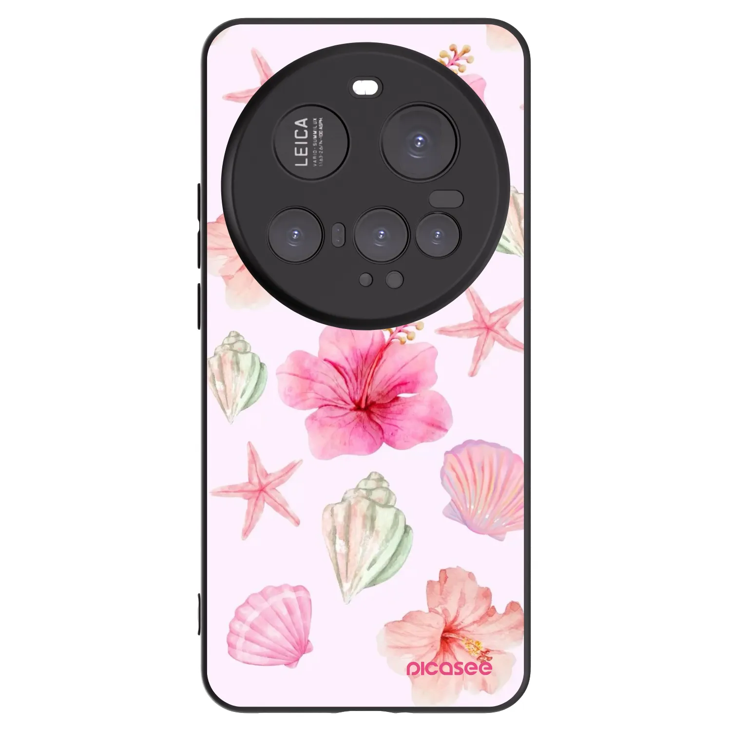 Picasee silikonowe czarne etui na Xiaomi 15 Ultra - Blush Lagoon