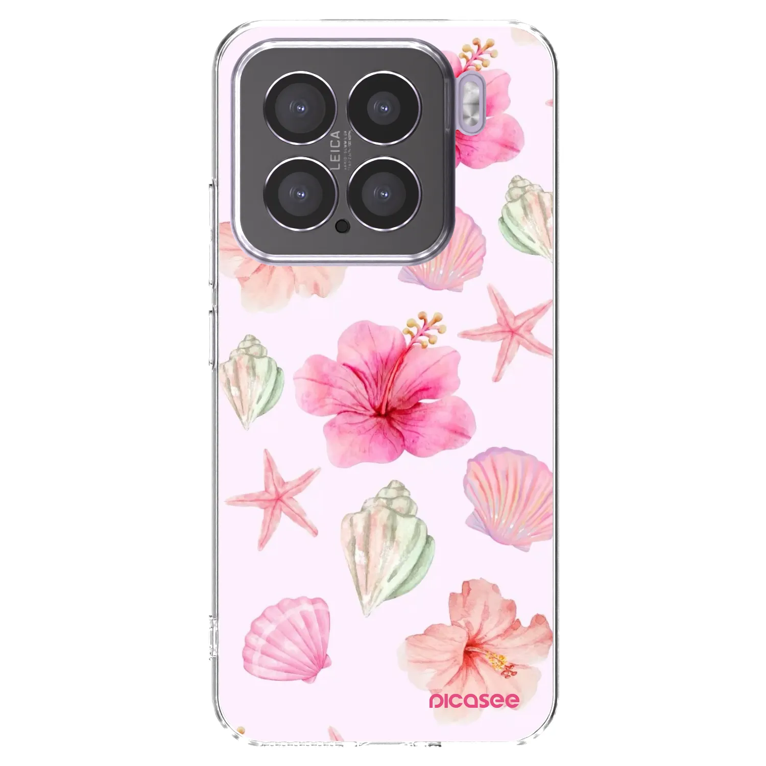 Picasee silikonowe przeźroczyste etui na Xiaomi 15 - Blush Lagoon