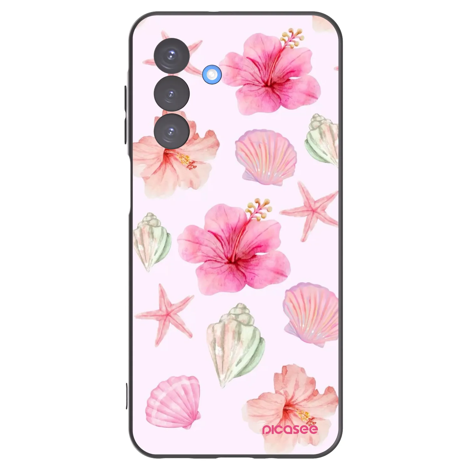 Picasee silikonowe czarne etui na Samsung Galaxy A17 5G - Blush Lagoon