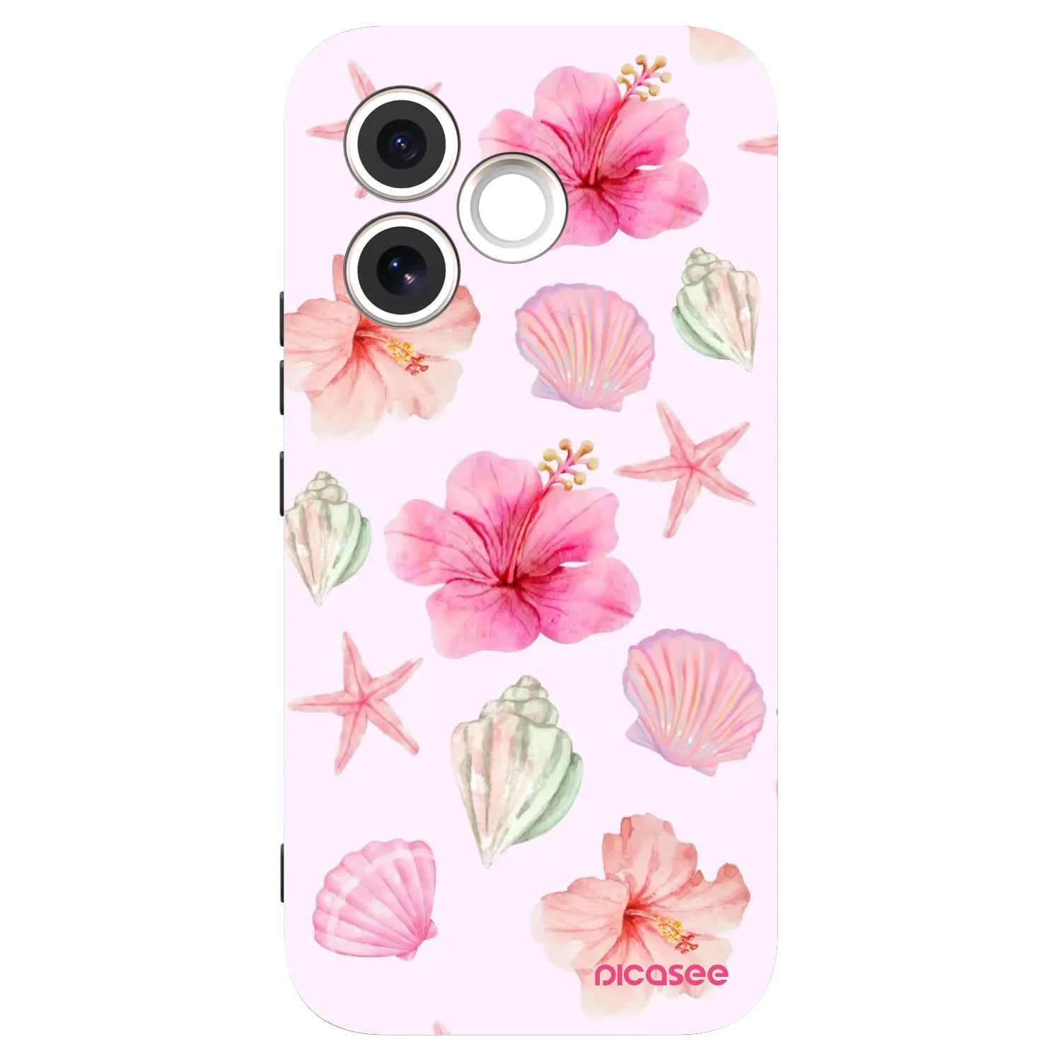 Picasee silikonowe czarne etui na Honor 600 Lite - Blush Lagoon