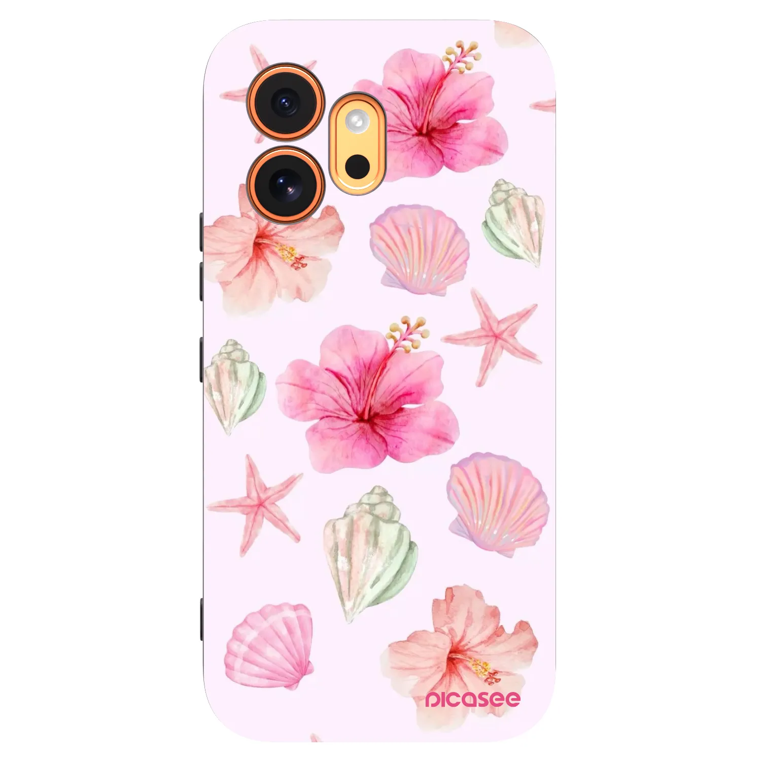 Picasee silikonowe czarne etui na Honor 600 - Blush Lagoon