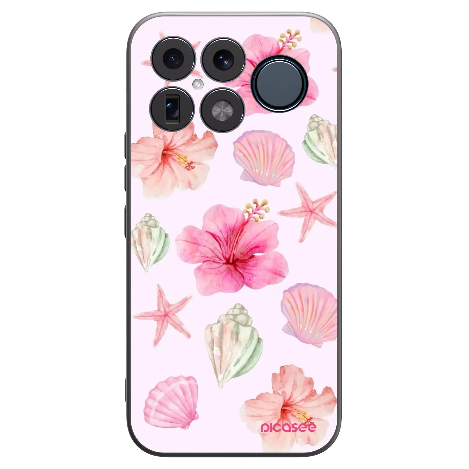 Picasee silikonowe czarne etui na Xiaomi Poco F8 Ultra - Blush Lagoon
