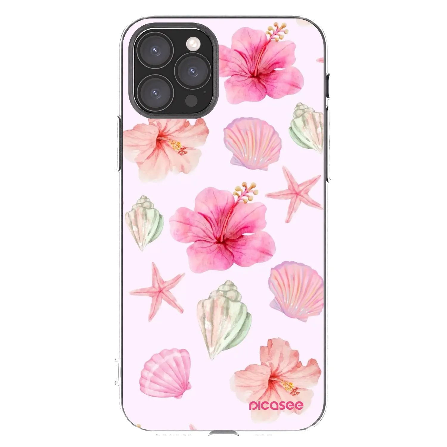 Picasee silikonowe przeźroczyste etui na Apple iPhone 11 Pro - Blush Lagoon