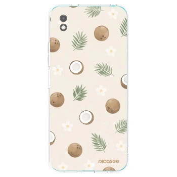 Picasee silikonowe czarne etui na Xiaomi Redmi 9A - Coconut Breeze