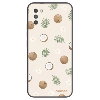 Picasee silikonowe czarne etui na Xiaomi Poco M3 - Coconut Breeze
