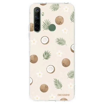 Picasee silikonowe przeźroczyste etui na Realme 6i - Coconut Breeze