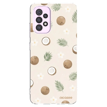 Picasee silikonowe przeźroczyste etui na Samsung Galaxy A32 5G A326B - Coconut Breeze
