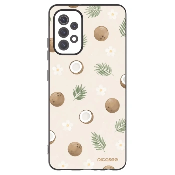 Picasee silikonowe czarne etui na Samsung Galaxy A32 5G A326B - Coconut Breeze