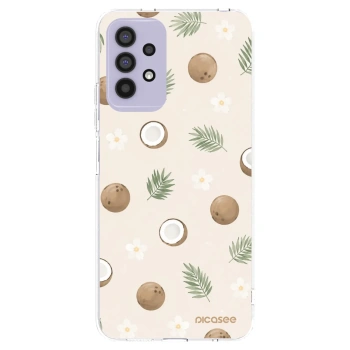 Picasee silikonowe przeźroczyste etui na Samsung Galaxy A32 4G SM-A325F - Coconut Breeze