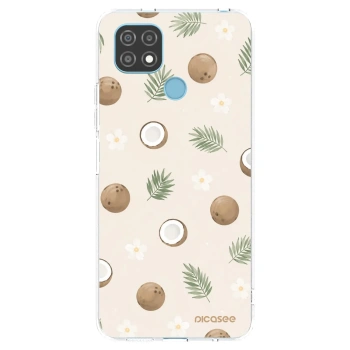 Picasee silikonowe przeźroczyste etui na Realme C21 - Coconut Breeze