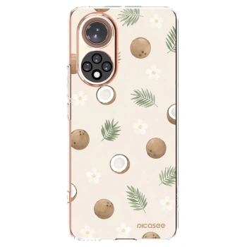 Picasee silikonowe przeźroczyste etui na Honor 50 5G - Coconut Breeze