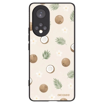 Picasee silikonowe czarne etui na Huawei Nova 9 - Coconut Breeze