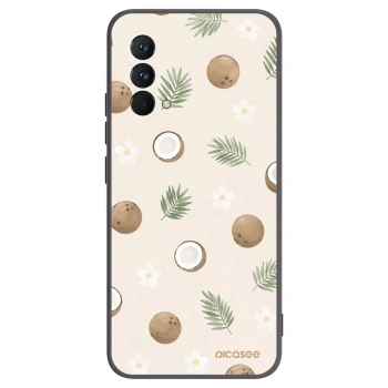 Picasee silikonowe czarne etui na Realme GT Master Edition 5G - Coconut Breeze