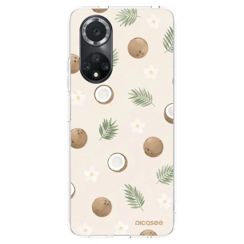 Picasee silikonowe przeźroczyste etui na Huawei Nova 9 SE - Coconut Breeze