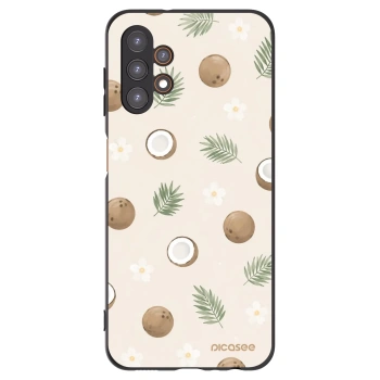 Picasee silikonowe czarne etui na Samsung Galaxy A13 4G A135 - Coconut Breeze