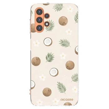 Picasee silikonowe przeźroczyste etui na Samsung Galaxy A13 4G A135 - Coconut Breeze