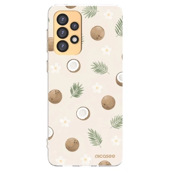Picasee silikonowe przeźroczyste etui na Samsung Galaxy A33 5G A336 - Coconut Breeze