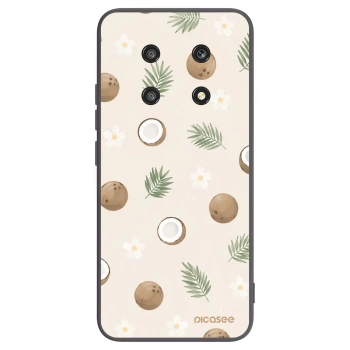 Picasee silikonowe czarne etui na Honor Magic4 Lite 5G - Coconut Breeze