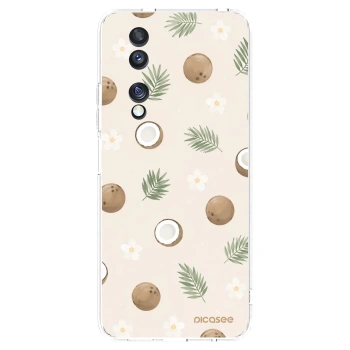 Picasee silikonowe przeźroczyste etui na Honor 70 - Coconut Breeze