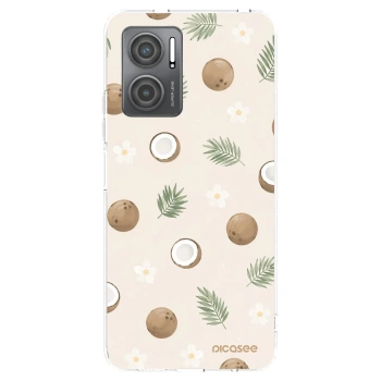 Picasee silikonowe przeźroczyste etui na Xiaomi Redmi 10 5G - Coconut Breeze