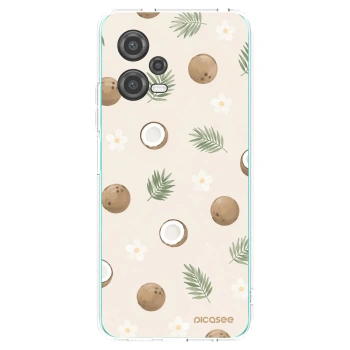 Picasee silikonowe przeźroczyste etui na Xiaomi Poco X5 - Coconut Breeze