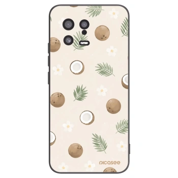 Picasee silikonowe czarne etui na Xiaomi 13 - Coconut Breeze