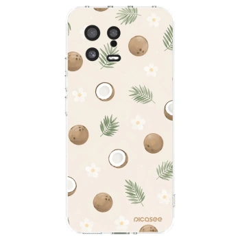 Picasee silikonowe przeźroczyste etui na Xiaomi 13 - Coconut Breeze