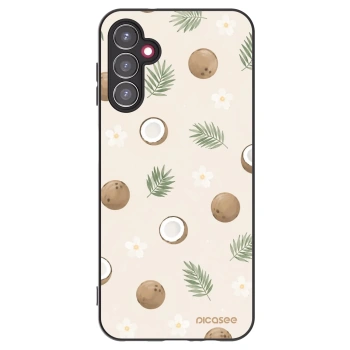 Picasee silikonowe czarne etui na Samsung Galaxy A14 4G A145R - Coconut Breeze