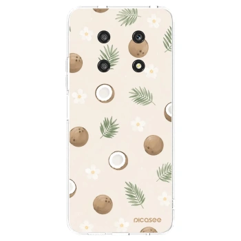 Picasee silikonowe przeźroczyste etui na Honor Magic4 Lite 5G - Coconut Breeze