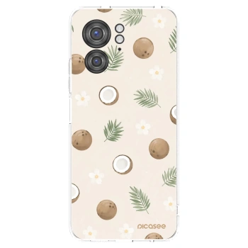 Picasee silikonowe przeźroczyste etui na Motorola Edge 40 - Coconut Breeze