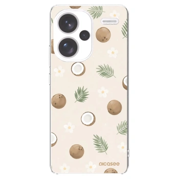 Picasee silikonowe przeźroczyste etui na Xiaomi Redmi Note 13 Pro+ 5G - Coconut Breeze