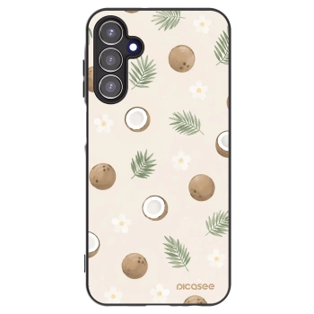 Picasee silikonowe czarne etui na Samsung Galaxy A15 A156B 5G - Coconut Breeze