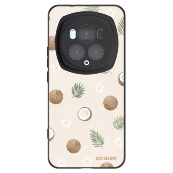 Picasee silikonowe czarne etui na Honor Magic6 Pro - Coconut Breeze
