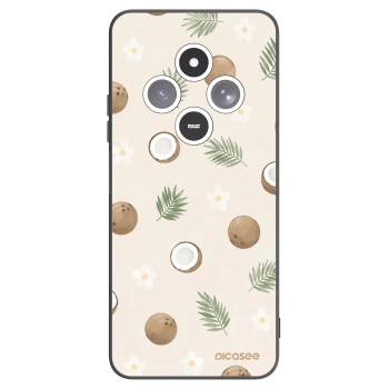 Picasee silikonowe czarne etui na Xiaomi Redmi 14C - Coconut Breeze