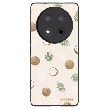 Picasee silikonowe czarne etui na Honor Magic7 Lite 5G - Coconut Breeze