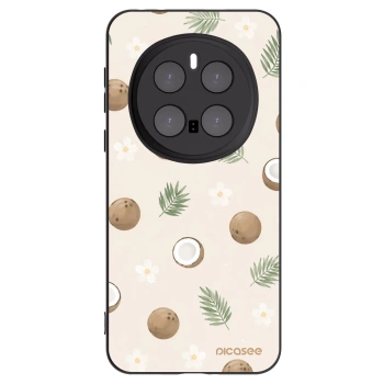 Picasee silikonowe czarne etui na Honor Magic7 Pro 5G - Coconut Breeze