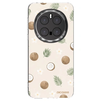 Picasee silikonowe przeźroczyste etui na Honor Magic7 Pro 5G - Coconut Breeze