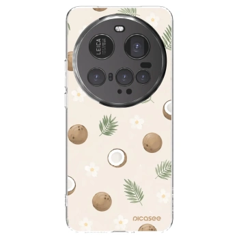 Picasee silikonowe przeźroczyste etui na Xiaomi 15 Ultra - Coconut Breeze