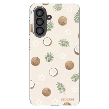 Picasee silikonowe przeźroczyste etui na Samsung Galaxy A56 5G A566B - Coconut Breeze