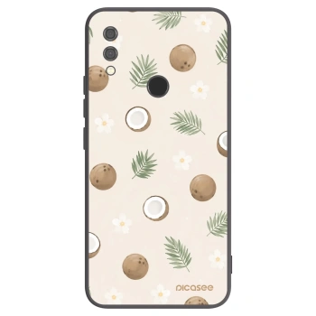 Picasee silikonowe czarne etui na Xiaomi Redmi Note 7 - Coconut Breeze