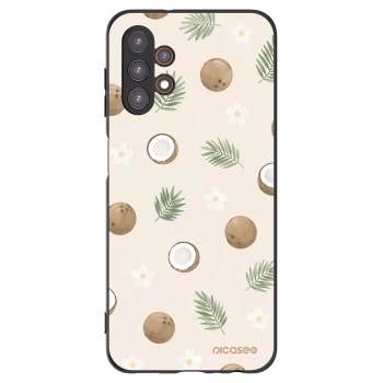 Picasee silikonowe czarne etui na Samsung Galaxy A13 5G - Coconut Breeze