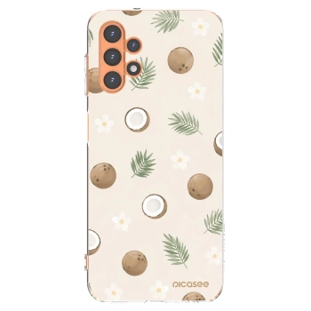 Picasee silikonowe przeźroczyste etui na Samsung Galaxy A13 5G - Coconut Breeze