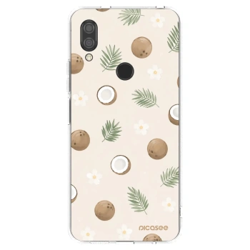 Picasee silikonowe przeźroczyste etui na Xiaomi Redmi 7 - Coconut Breeze