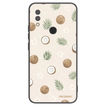 Picasee silikonowe czarne etui na Xiaomi Redmi 7 - Coconut Breeze