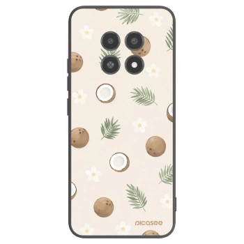 Picasee silikonowe czarne etui na Realme 12X - Coconut Breeze