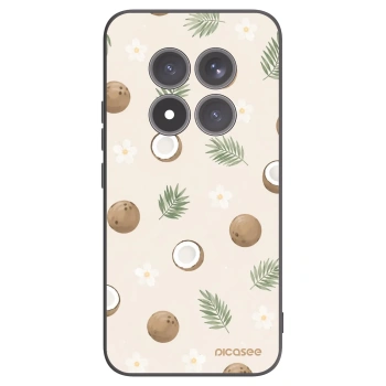 Picasee silikonowe czarne etui na Xiaomi Redmi Note 15 Pro+ - Coconut Breeze