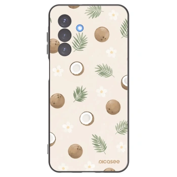 Picasee silikonowe czarne etui na Samsung Galaxy A17 5G - Coconut Breeze