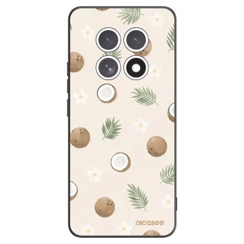Picasee silikonowe czarne etui na Xiaomi Redmi Note 15 4G - Coconut Breeze