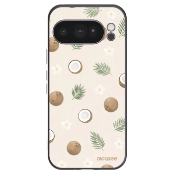 Picasee silikonowe czarne etui na Google Pixel 10 Pro - Coconut Breeze