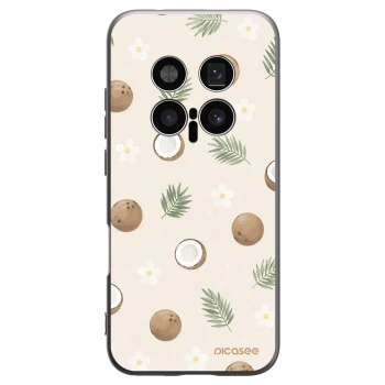 Picasee silikonowe czarne etui na Honor Magic8 Pro 5G - Coconut Breeze